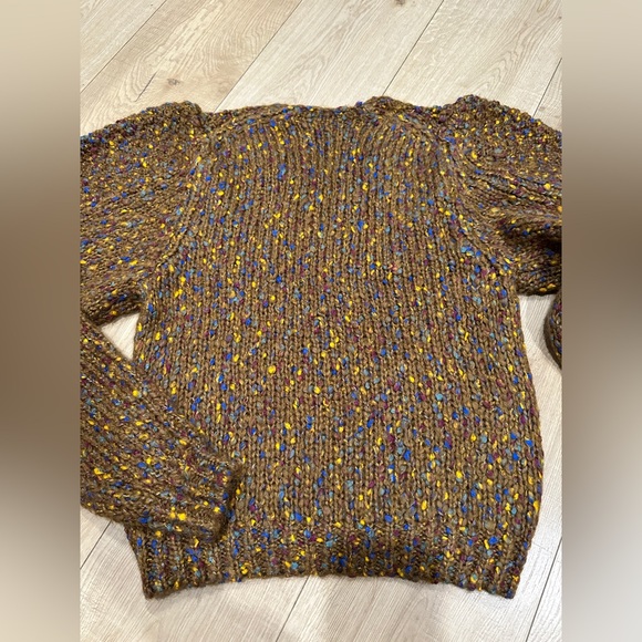 Zara size small Multicolor Speckled Women's Sweater influencer favorite - Picture 5 of 15